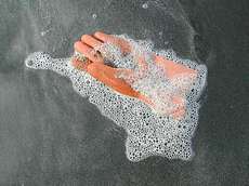 bubble glove