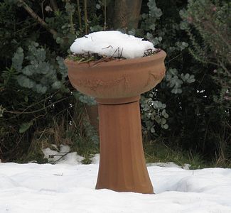 pedestal leaning at an unusual angle