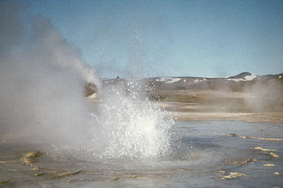 Hot springs at Hveravellir